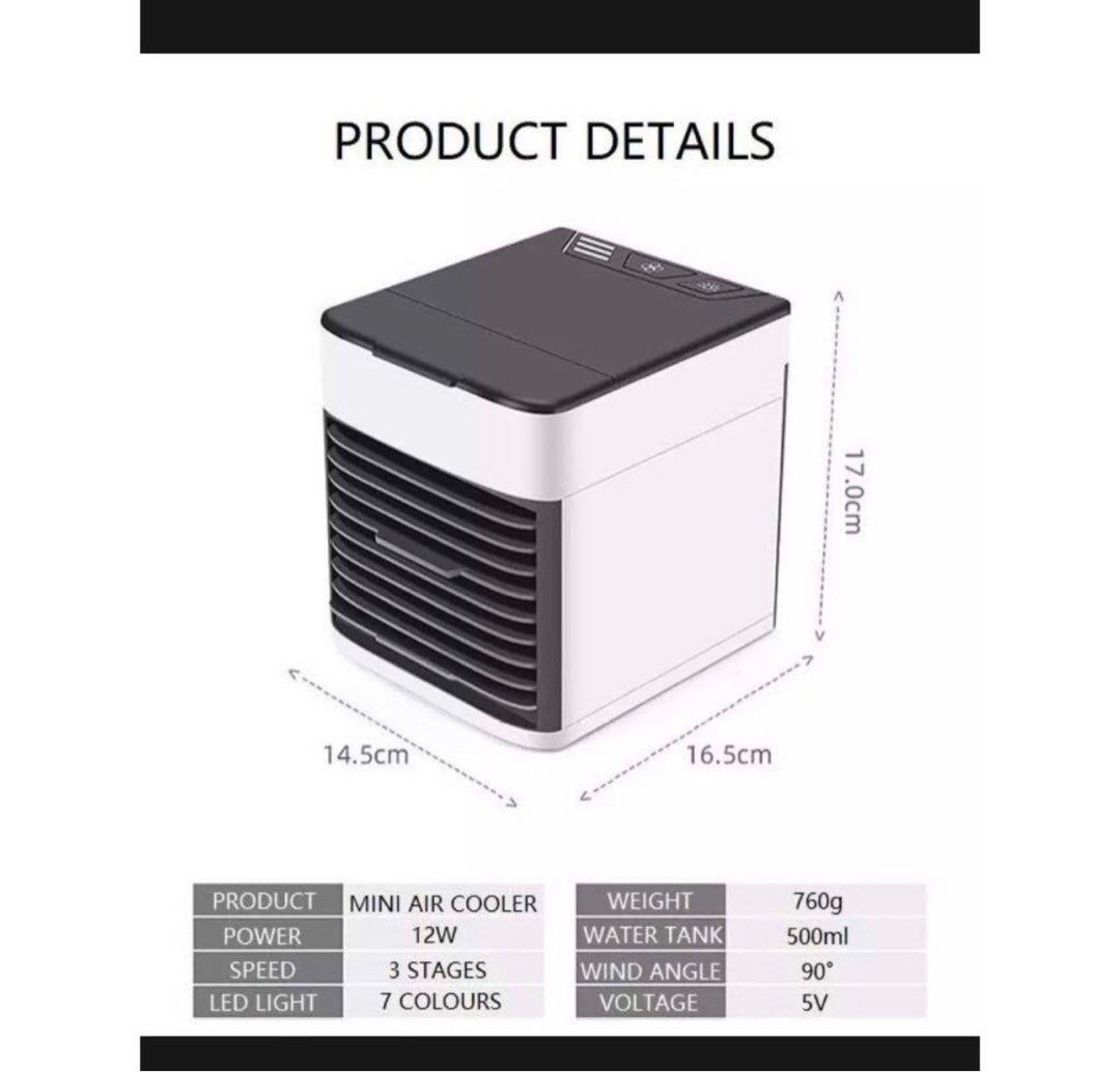 ARCTIC AIR Ultra Evaporative Mini AirCooler Air Cond, TV & Home