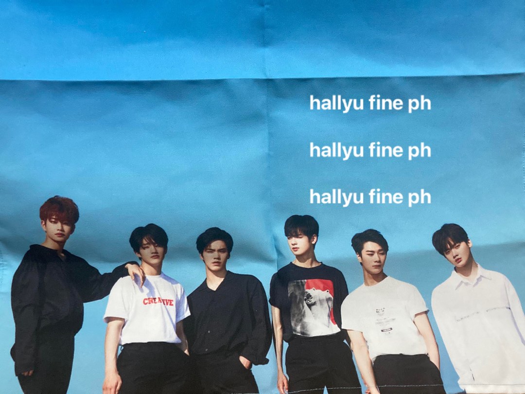 ASTRO Rise Up Exhibition Fabric Poster (rare) on Carousell