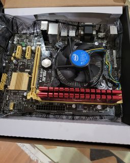 ASUS H81M-A MicroATX with DDR3 ram and Intel CPU and Graphics Card