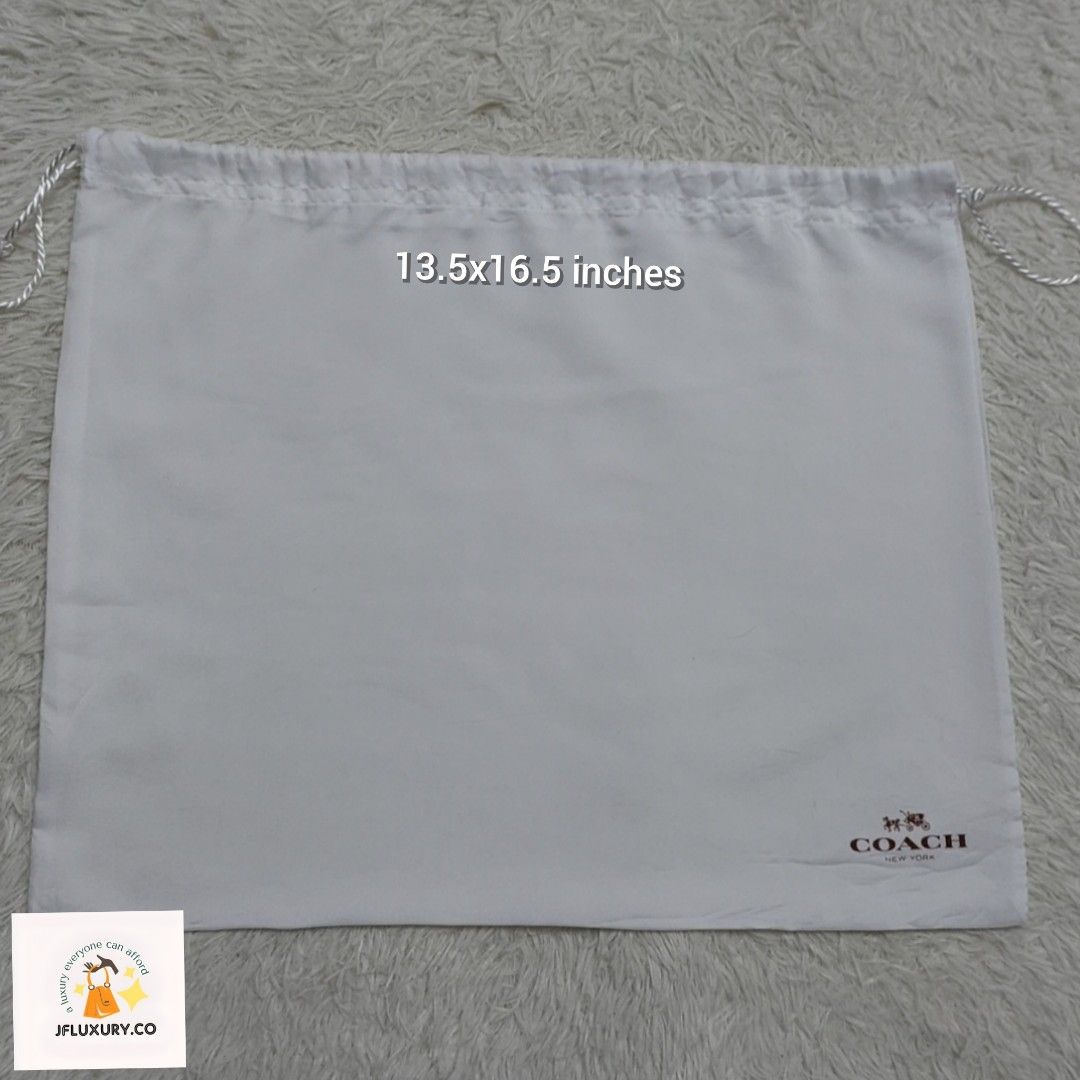 Coach dust bag store authentic