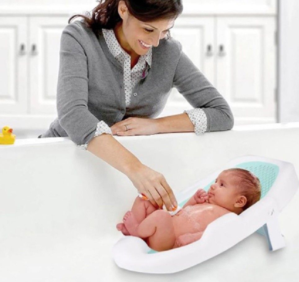 Baby Bath Net Baby Shower Rack Newborn Bath Mat Bathtub Babies