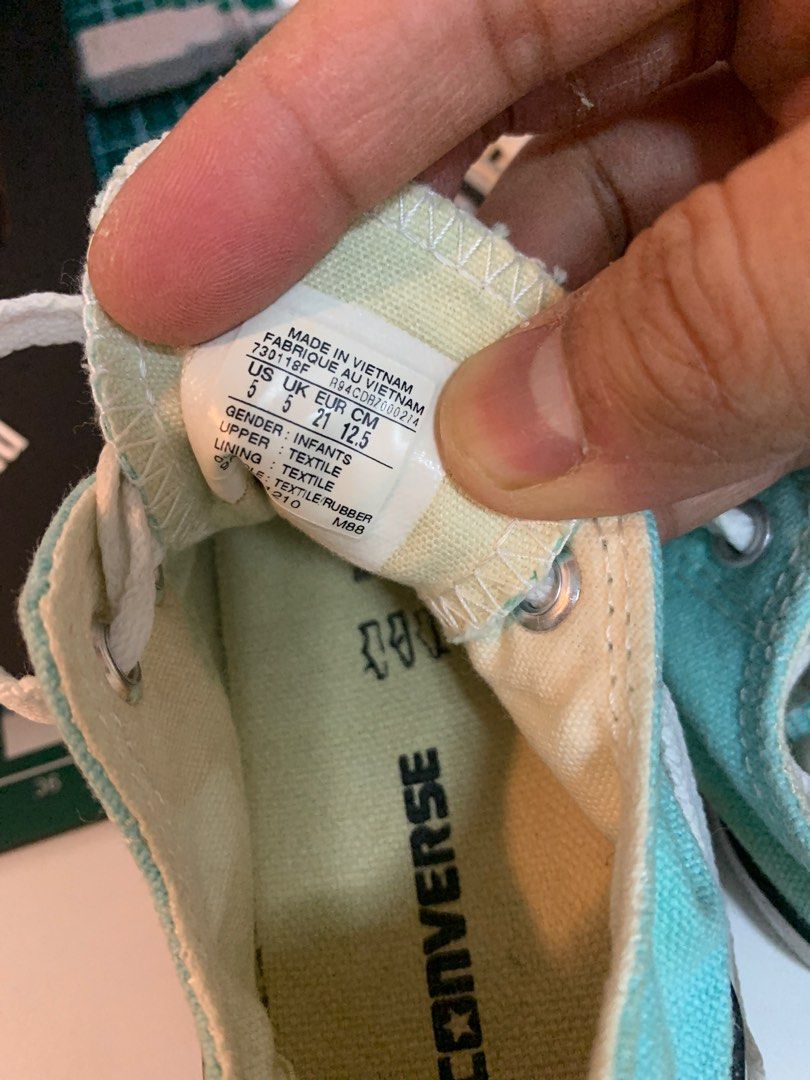 Baby converse size 5 uk shop