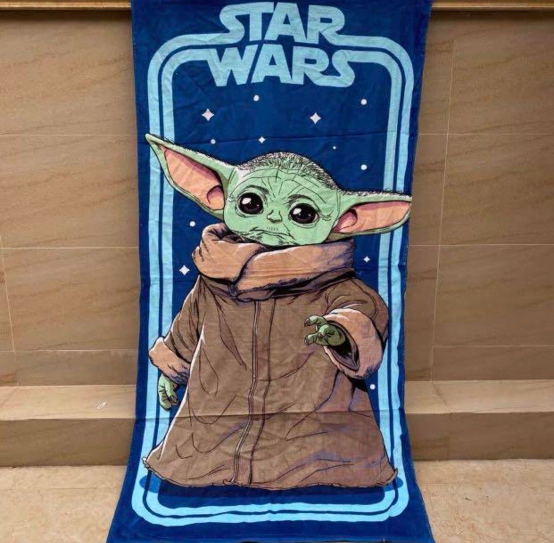 Baby yoda sales towels