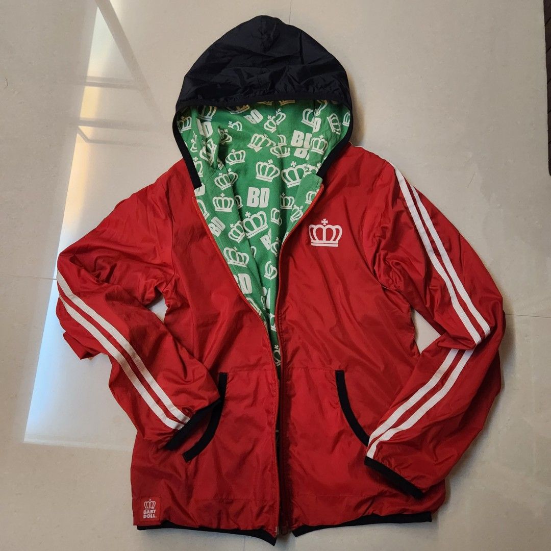 Red green jacket outlet
