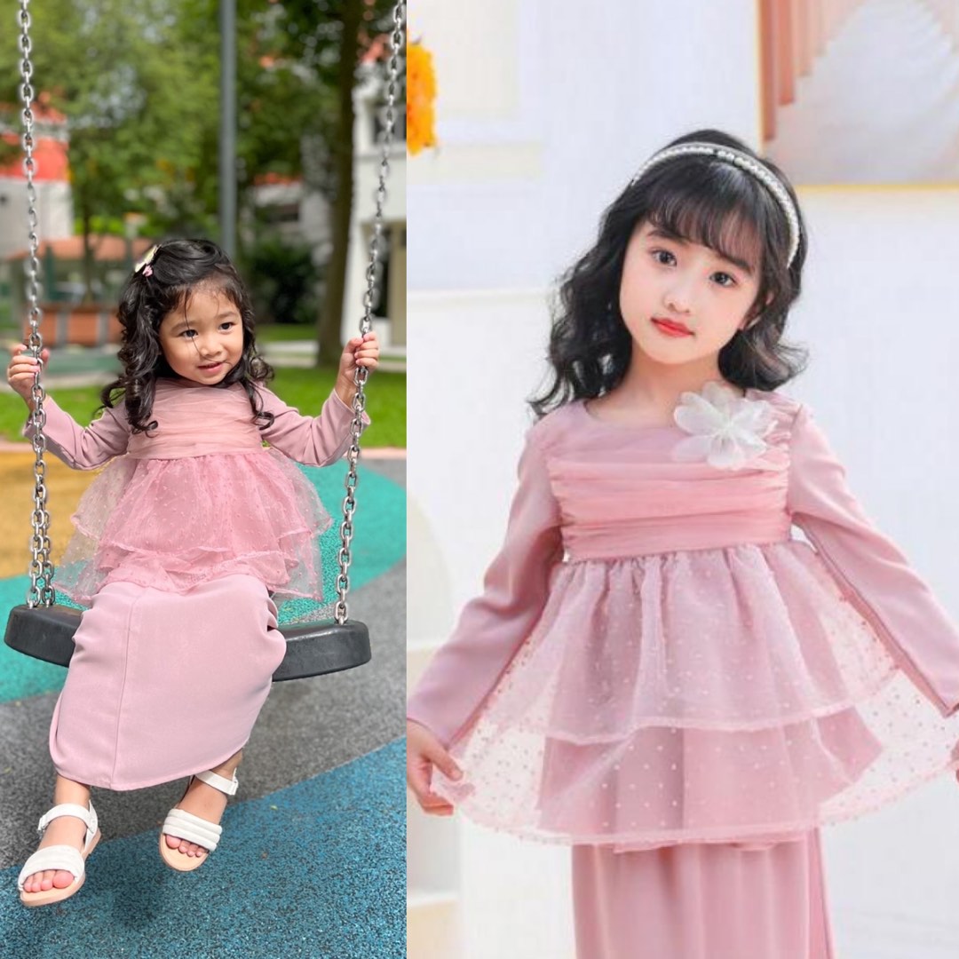 Baju Raya Budak Babies Kids Babies Kids Fashion on Carousell