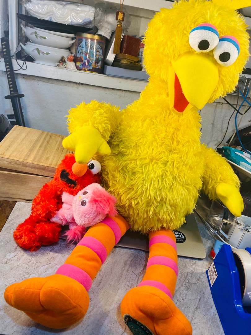 Big Bird & Elmo Sesame Street universal Studio on Carousell