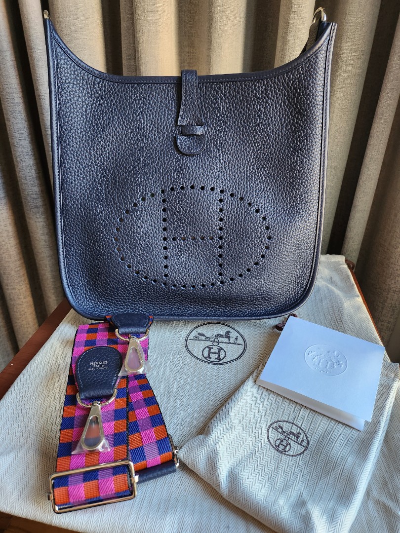 BN Hermes Evelyne PM size, Luxury, Bags & Wallets on Carousell