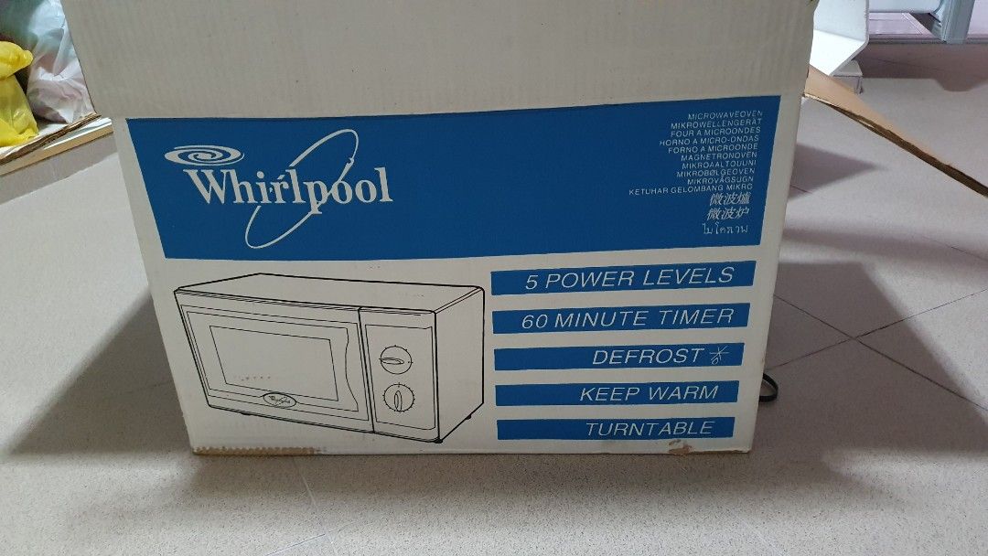 BN whirlpool microwave oven toaster, TV & Home Appliances, Kitchen