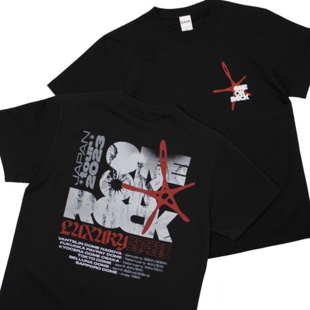 one ok rock luxury disease tour goods