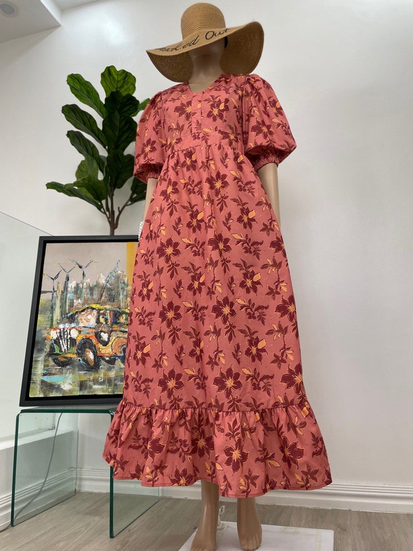chinese dress ladies AMEENA Premium Quality Bangkok Maxi Dress