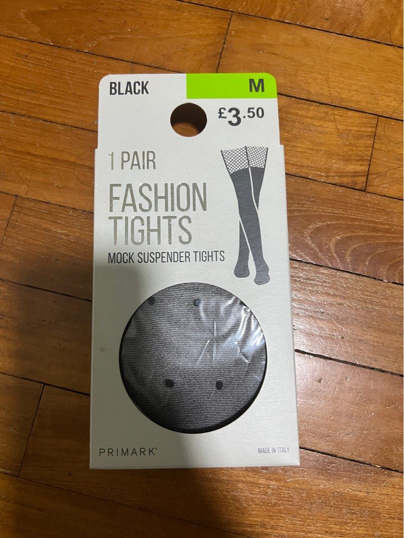 BNIB Primark Mock Suspender Tights, Women's Fashion, Watches & Accessories,  Socks & Tights on Carousell