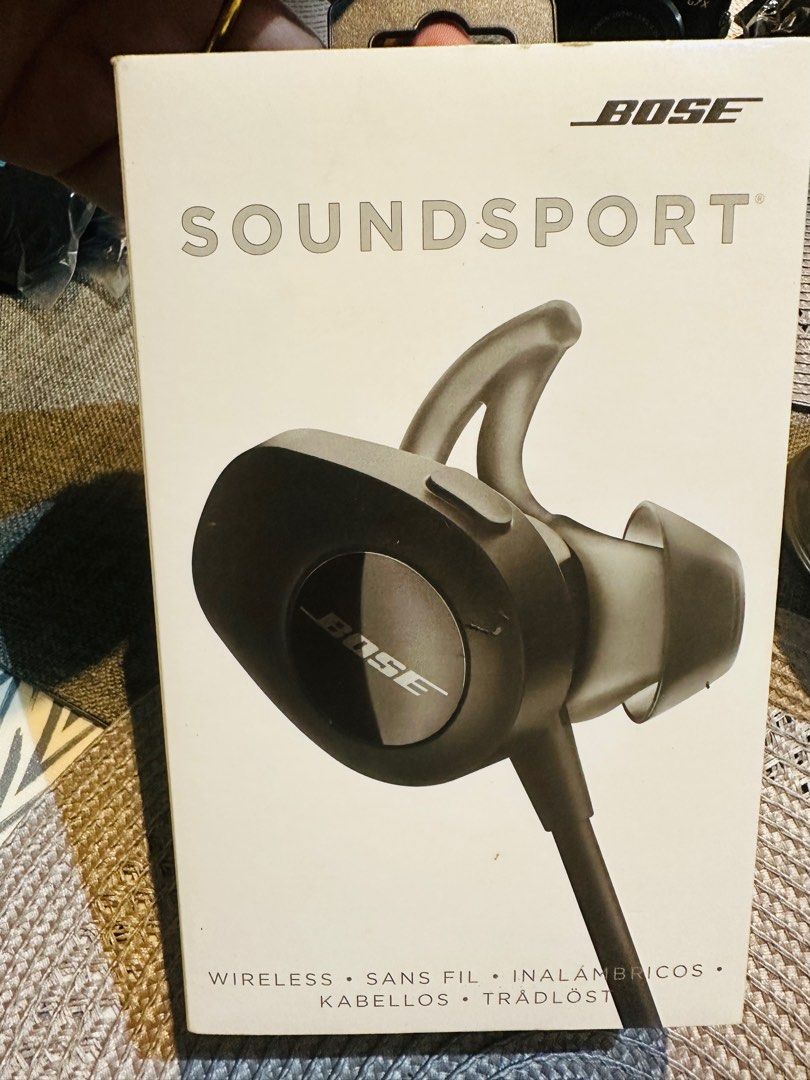 Bose Soundsport Box Audio Earphones on Carousell