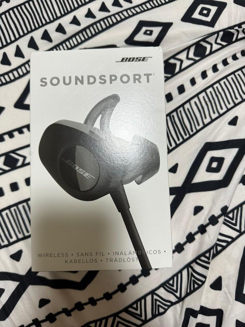 BOSE SOUNDSPORT EARPHONE WIRELESS, Audio, Earphones on Carousell