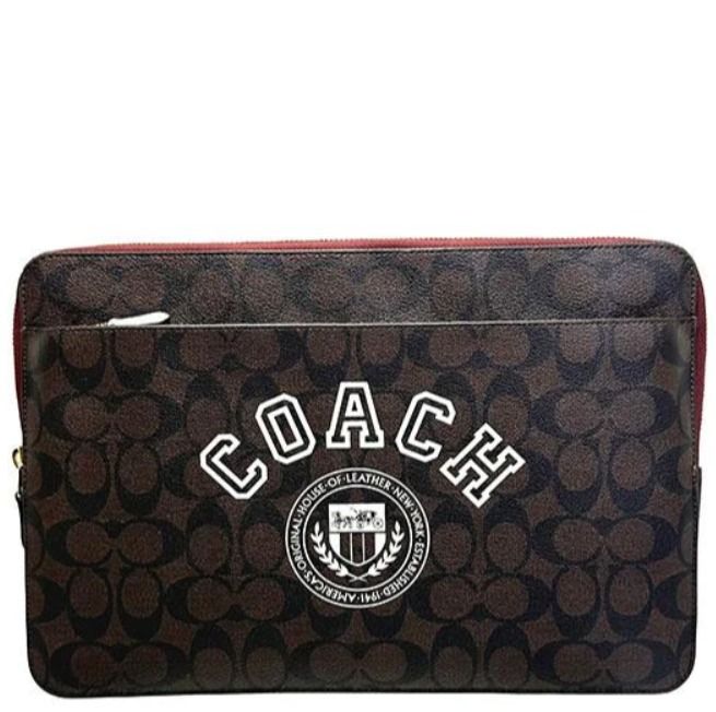 BRAND NEW AUTHENTIC INSTOCK COACH LAPTOP SLEEVE IN SIGNATURE CANVAS WITH  COACH VARSITY CB857 IM/BROWN/CHALK MULTI, Hobbies  Toys, Stationery   Craft, Craft Supplies  Tools on Carousell
