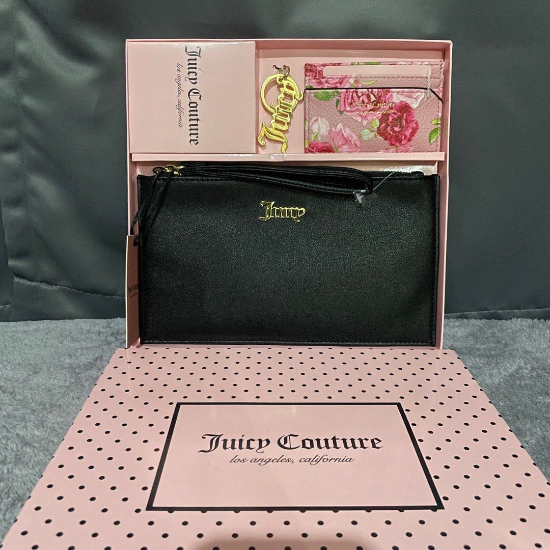 Brand new Juicy Couture clutch coin purse and keychain Women s