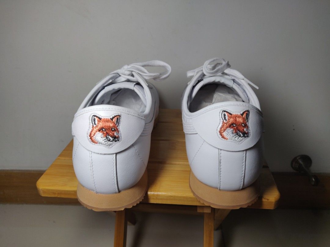 リアル店舗 Maison Kitsune Puma Roma White 28cm 380223-01 - メンズ ...