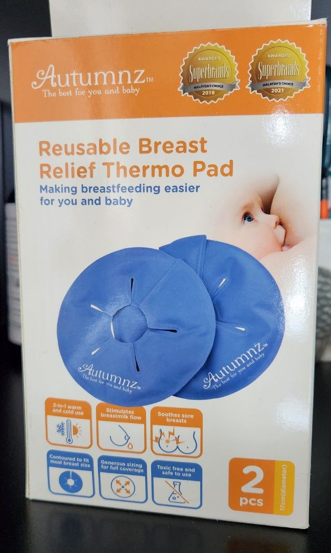 Autumnz Reusable Breast Relief Thermo Pads (Therapy Stimulate Milk