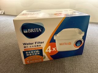 「Brita濾芯」MAXTRA Plus濾芯-去水垢專家/一盒4入/贈二手濾水壺
