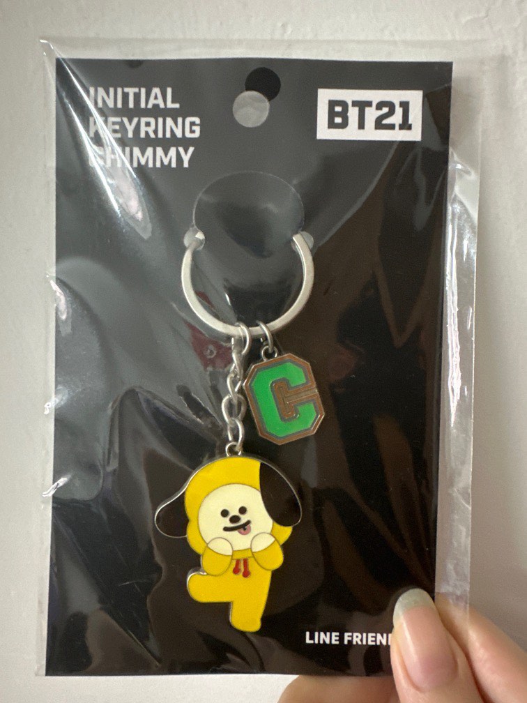 BT21 Inital Keyring Chimmy Hobbies Toys Memorabilia