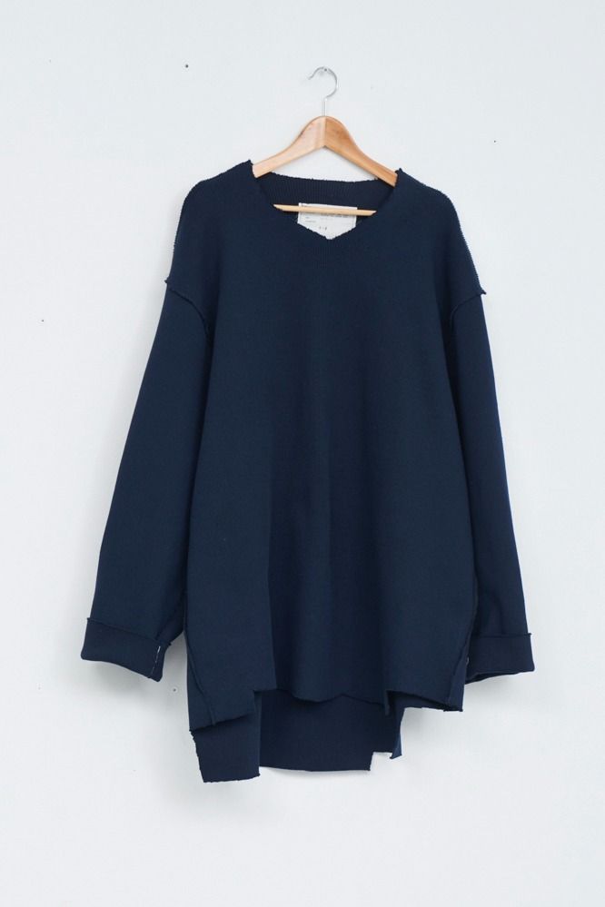 最新ショップニュース CAMIEL FORTGENS oversized rib sweater ...