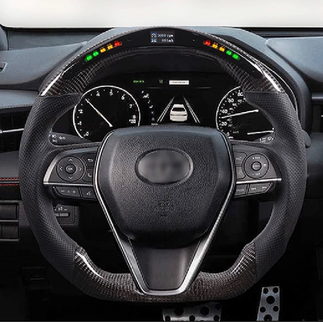 Camry xv70 digital steering wheel with LED, Car Accessories ...