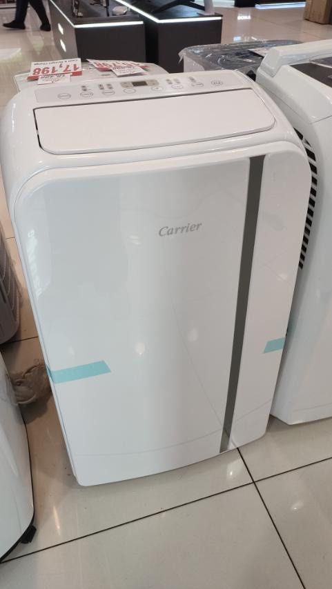 CARRIER PORTABLE AIRCON (Category: Air Conditioning and Heating) located in Quezon City. Submitted by maryann5721 (Listing ID 1225824885, Image 2). Description: Carrier 1.5hp Portable Aircon Model: PDCARO12HP DISCOUNTED: 22,500 24 hour Timer Air Swing LED DISPLAY PLUG AND PLAY R410 REFRIGERANT ENERGY EFFICIENT Brand new and sealed with warranty and receipt 7 days replacement 1 yr warranty on parts and service Pick up / Viewing in the store locate
