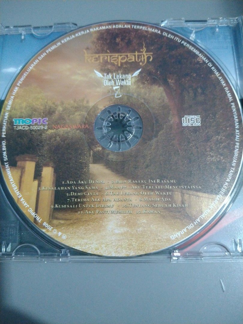 CD Kerispatih Tak Lekang Oleg Waktu Hobbies Toys Music Media CD Kerispatih Tak Lekang Oleg Waktu Hobbies Toys Music Media