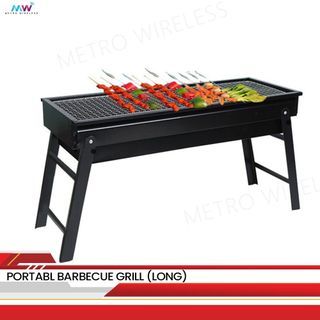 Charcoal Grill Long Grill CB039 YZ-C60 BBQ Grill Party Indoor Outdoor Use
