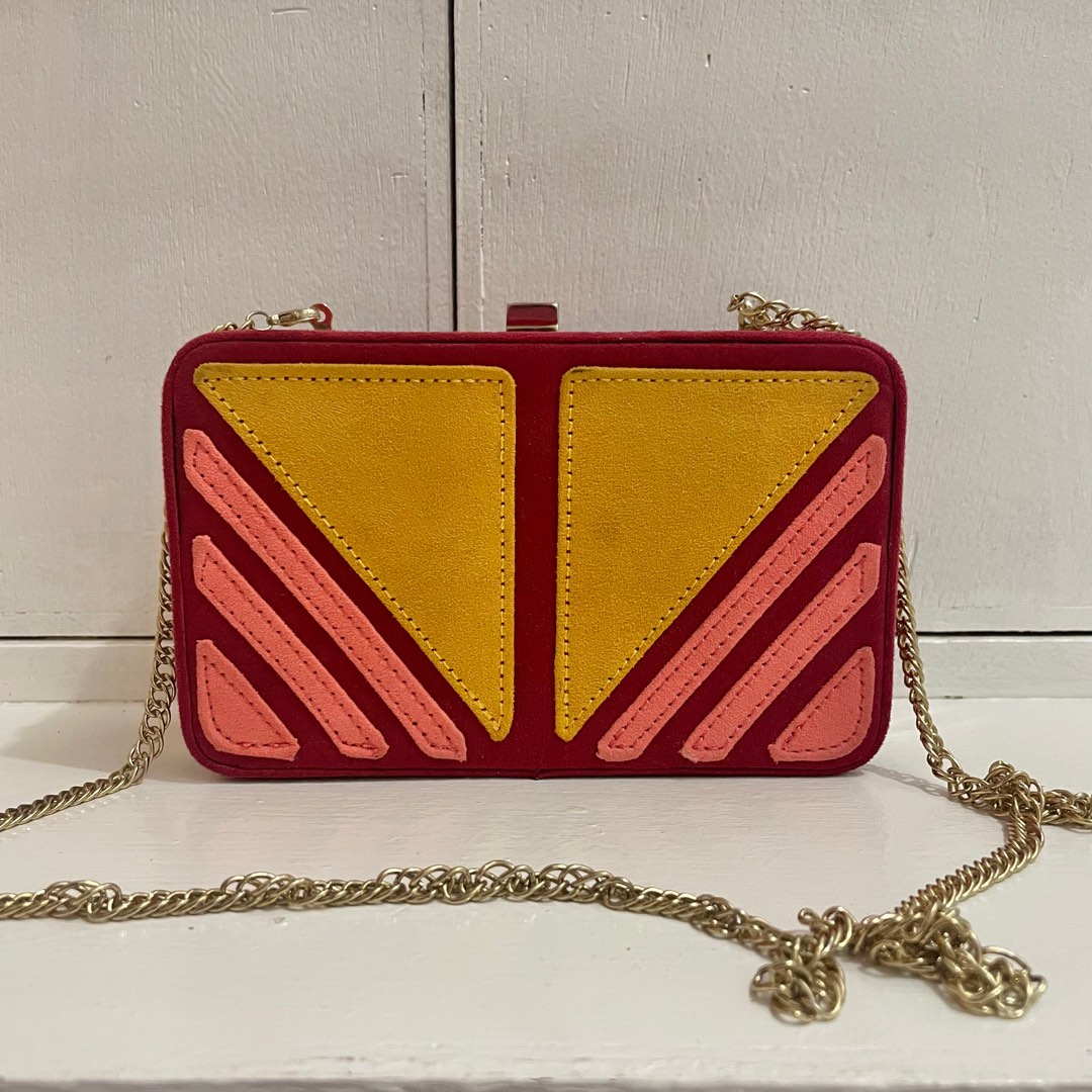 Charles and Keith evening clutch, Women's Fashion, Bags & Wallets