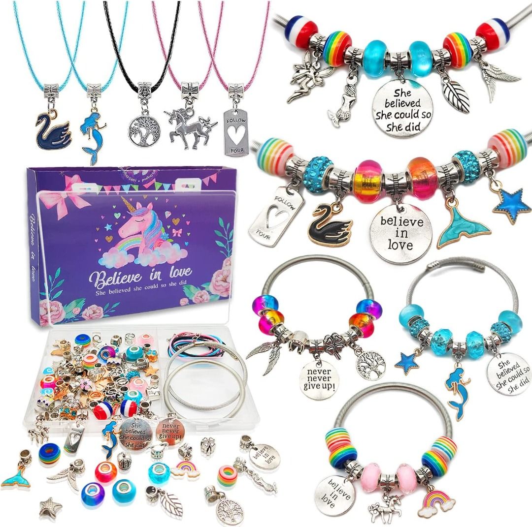 Girls bracelet making kit cheap