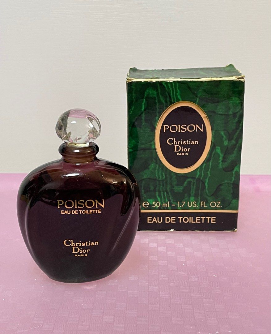 古早法國🇫🇷Christian Dior (Poison)香水(50ml), 美容&化妝品