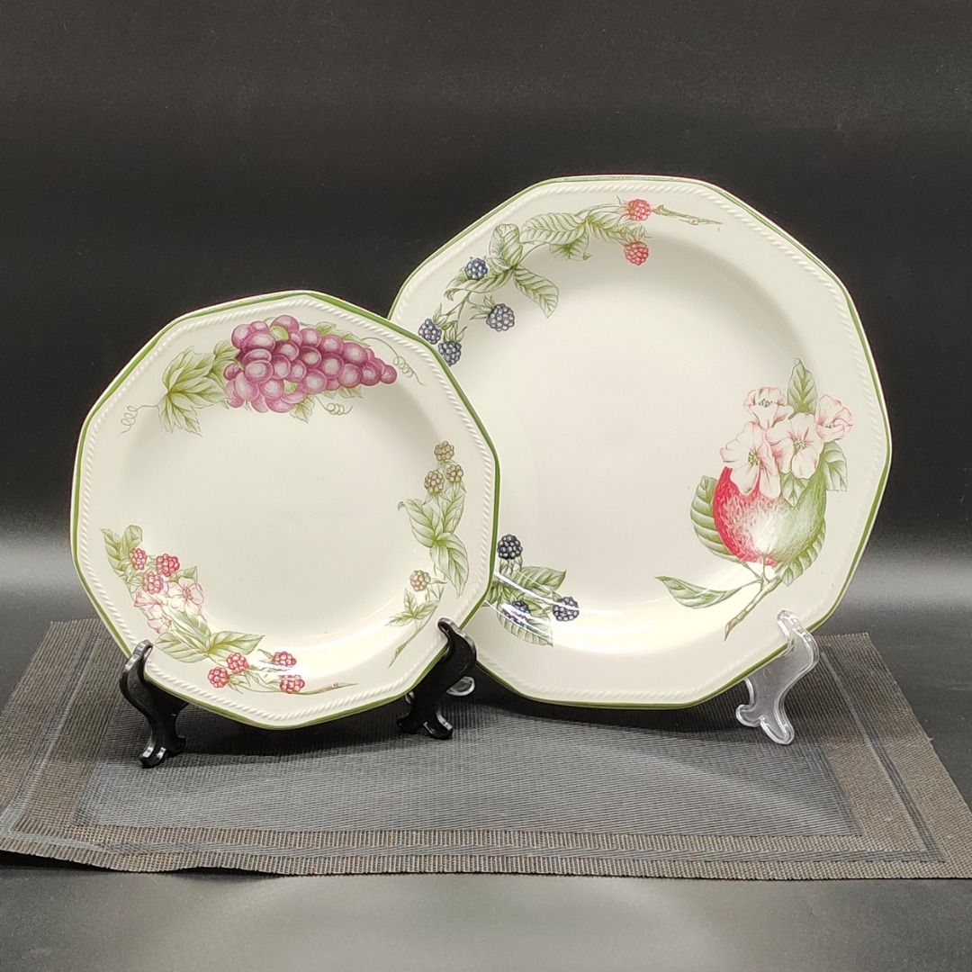 Tableware Churchill Victorian Orchard Ceramic China crockery 18 Pieces –