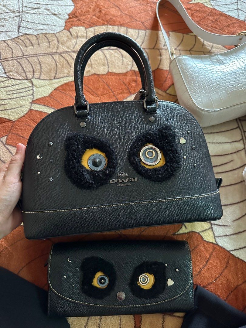 Coach Leather Panda Owl Set Luxury Bags Wallets on Carousell