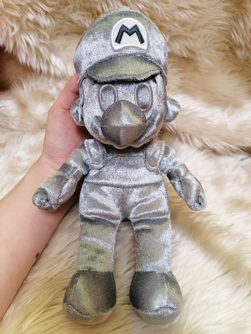 Combo Original Japan Super Mario Stuffed Toys Soft toys Plush Original So cute The silver color is rare It s rare worth to collect