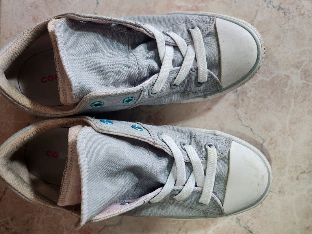 Girls teal converse online