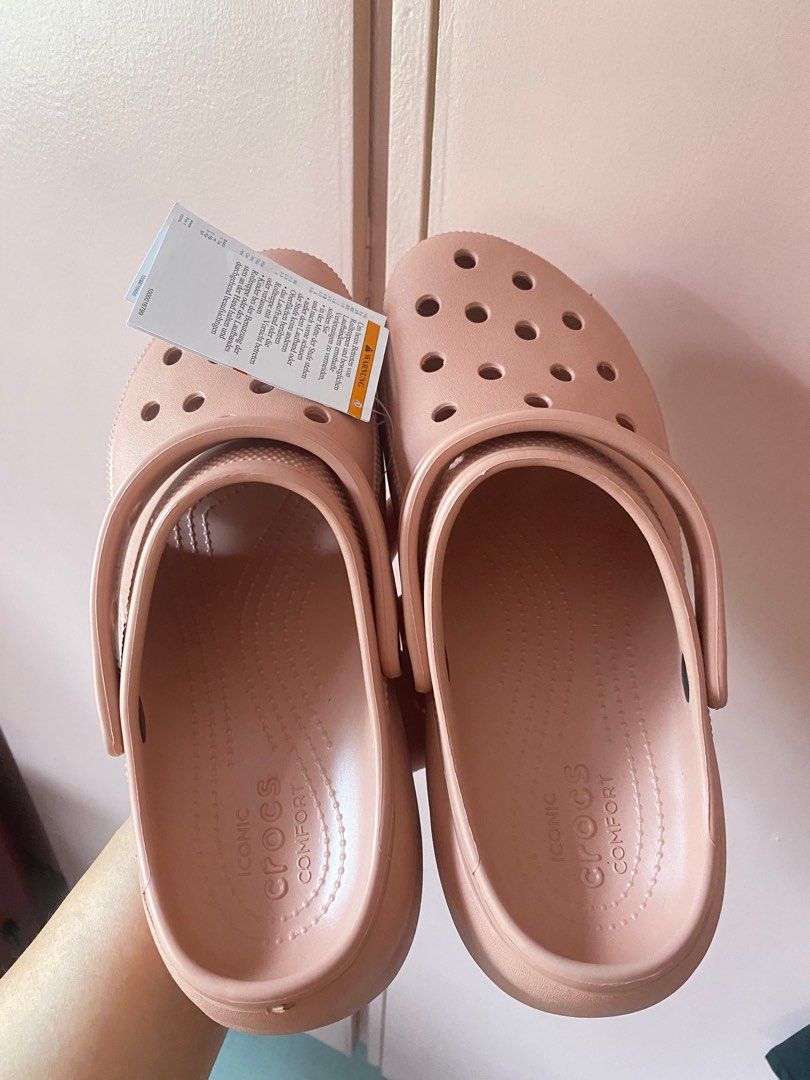 Crocs Pale Blush size 11 Womens Women s Fashion Footwear Shoe