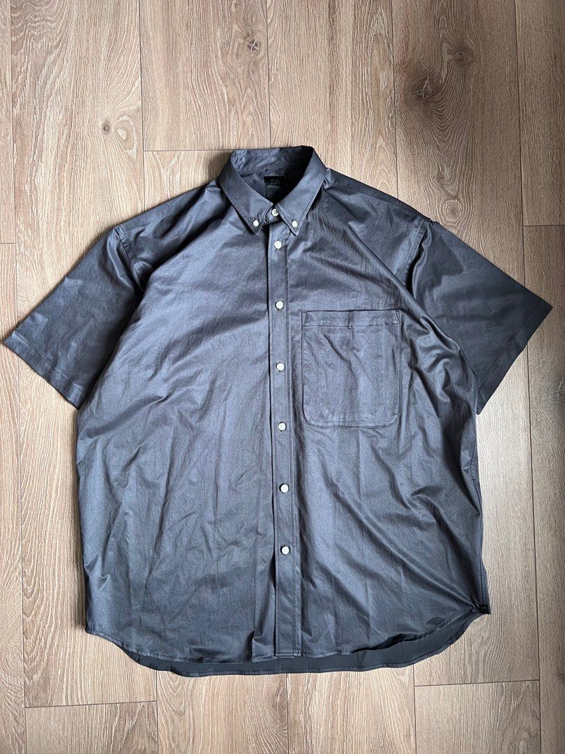 Daiwa Pier39 22SS Tech BD SS Shirts / gray / size L, 男裝, 上身及