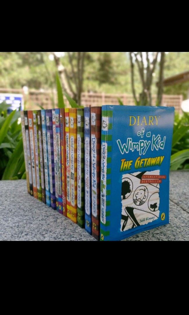 Diary of a Wimpy Kid book set, Hobbies & Toys, Books & Magazines