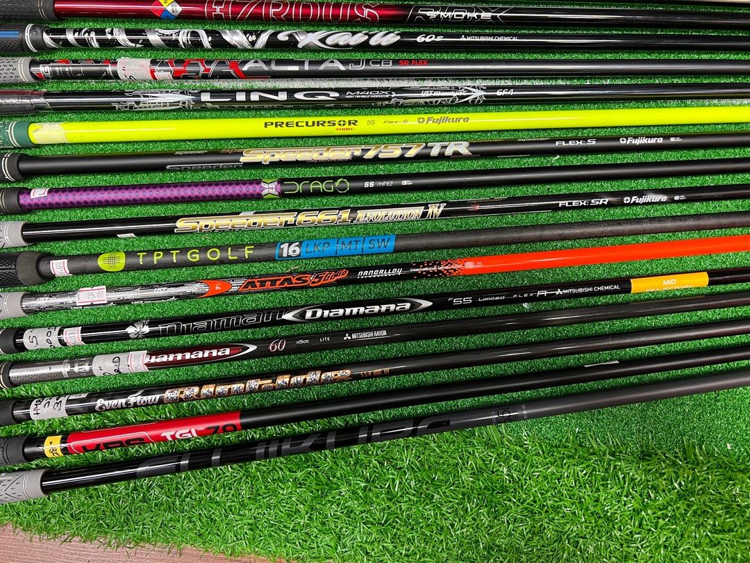 Driver, Fairway Woods, Hybrids Shafts [UST MAMIYA, HZRDUS, PING