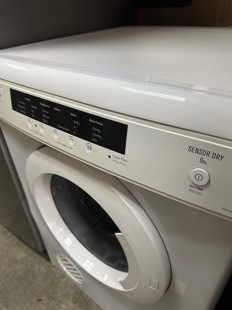 Electrolux 6kg dryer, TV & Home Appliances, Washing Machines and Dryers