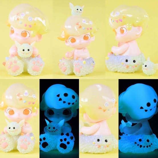 Erosion dimoo instinctoy glow in the dark limited edition popmart