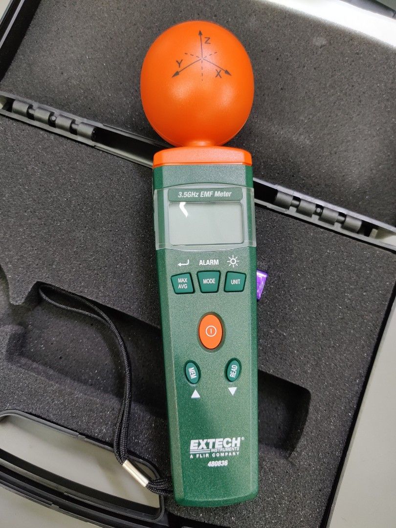 Extech EMF Strength Meter 3.5GHz RF, Computers & Tech, Parts