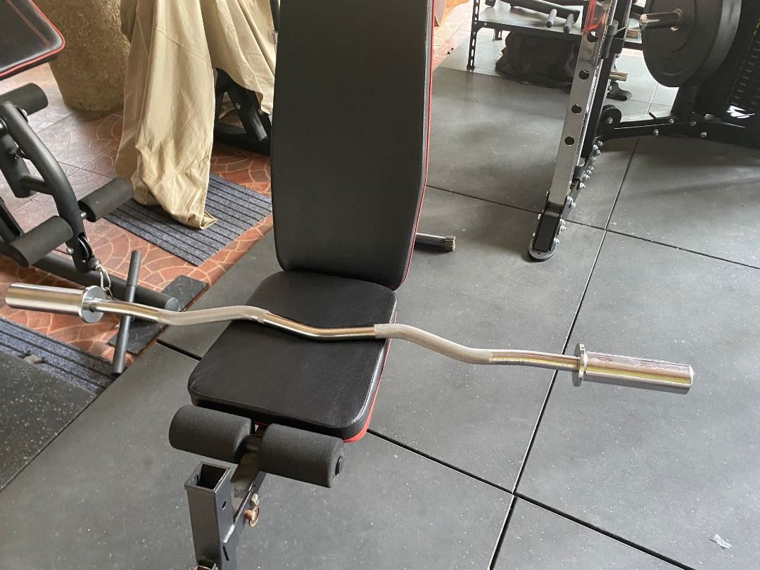 Ez curl olympic bar