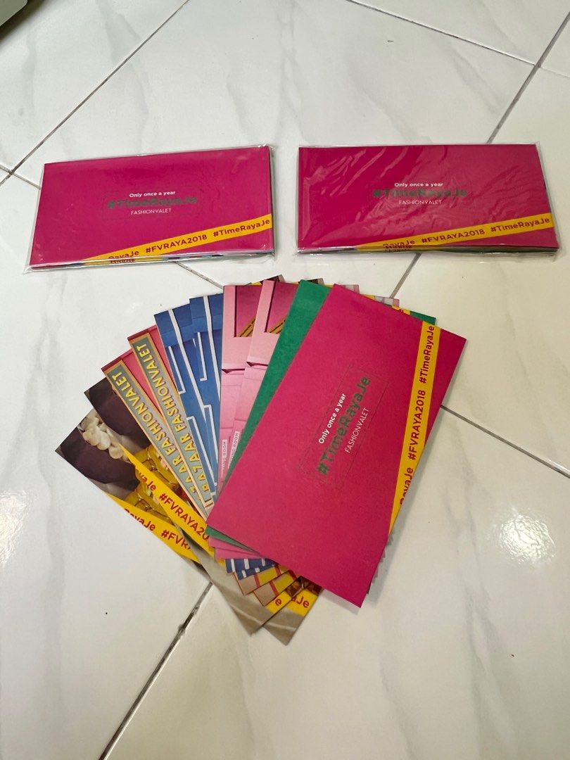 Fashionvalet Raya Packets / Sampul Duit Raya, Hobbies & Toys
