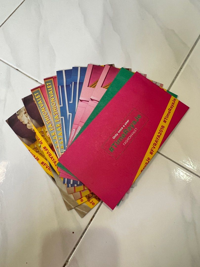 Fashionvalet Raya Packets / Sampul Duit Raya, Hobbies & Toys