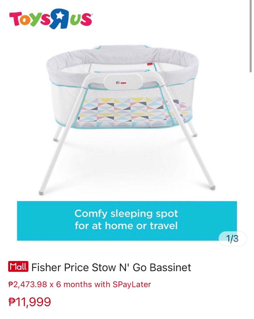 Fisher price bassinet hot sale dimensions