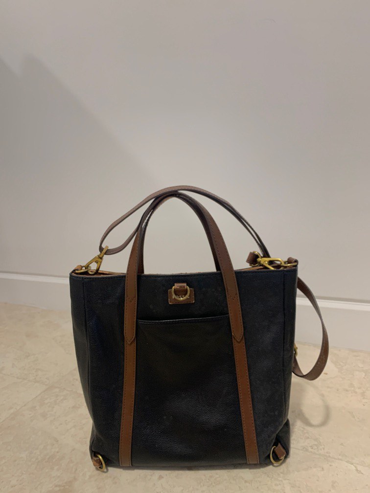 Fossil Convertible Sydney Hand Shoulder Bag Backpack