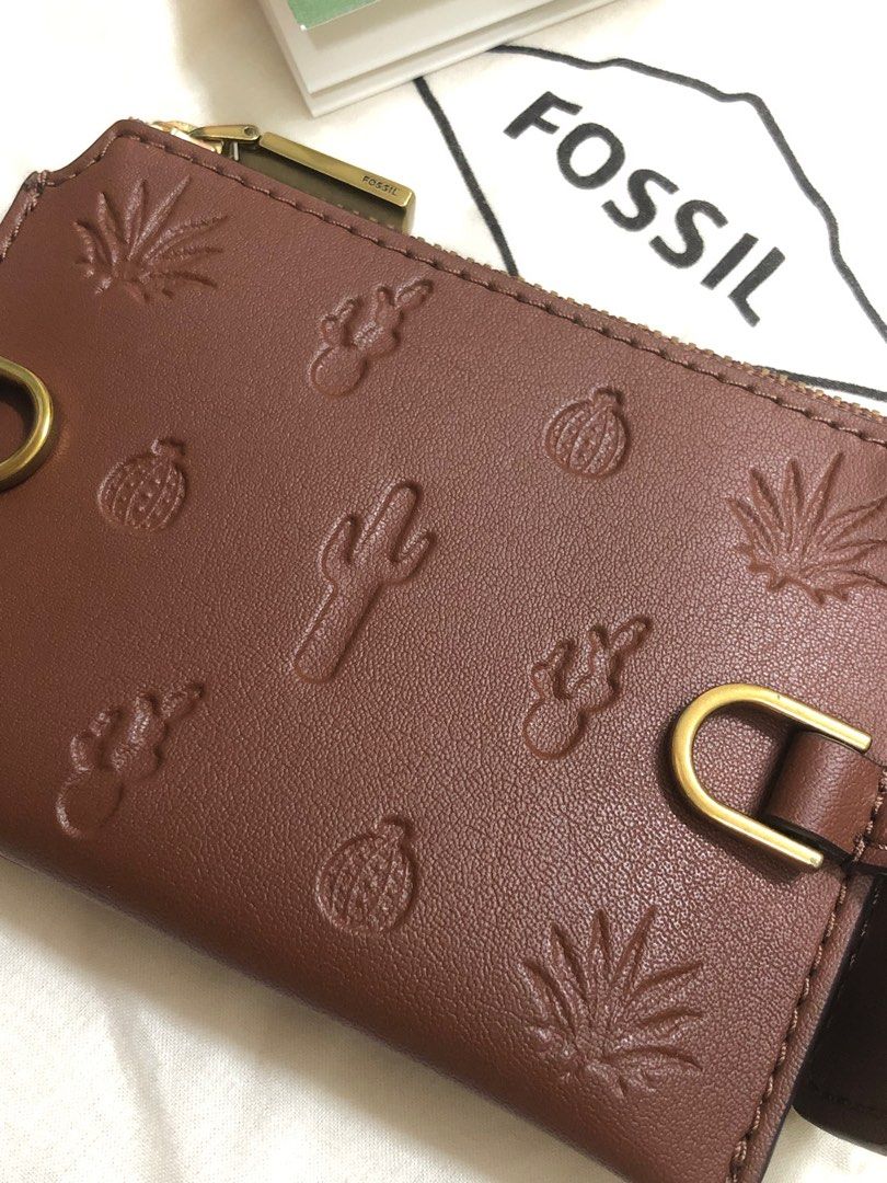 Fossil Kier Vegan Cactus Card Case