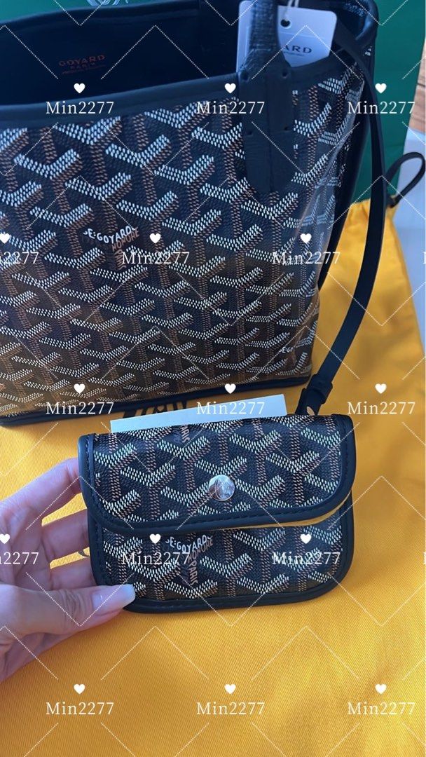 Goyard mini anjou, Luxury, Bags & Wallets on Carousell
