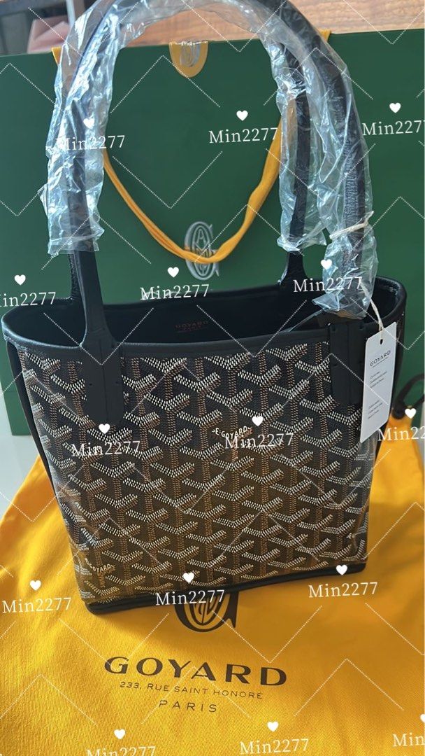 goyard mini shopping bag